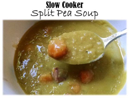 Slow Cooker Split Pea Soup