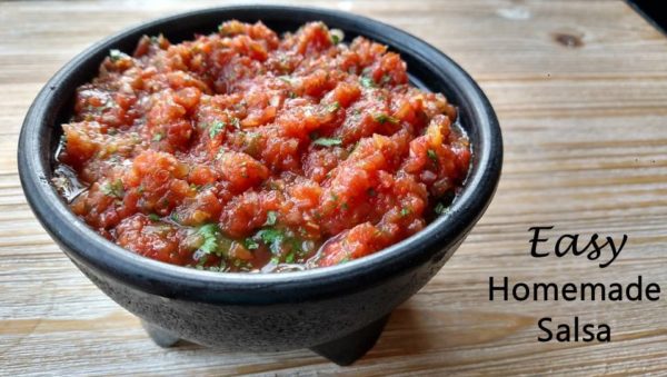 Easy Homemade Salsa