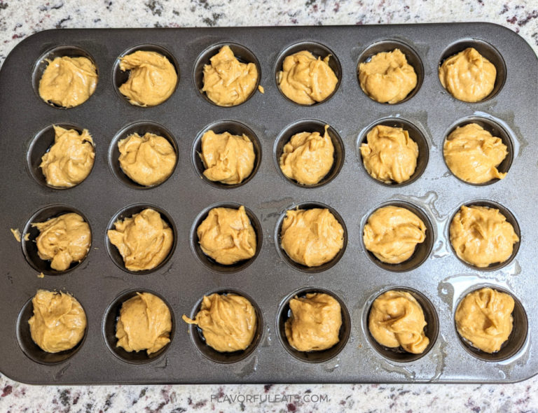 Cinnamon Pumpkin Mini Muffins - Flavorful Eats