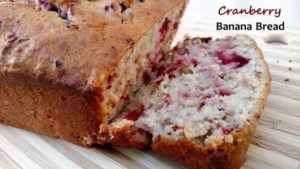 Cranberry Banana Bread