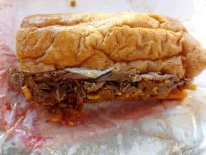 Italian Beef sandwich from Al's in Chicago.