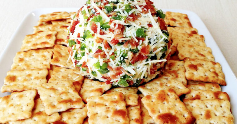 Jalapeno Bacon Swiss Cheese Ball