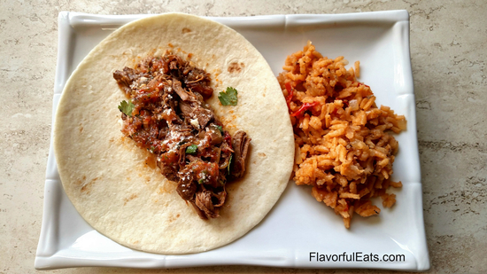 Slow Cooker Mexican Beef Barbacoa