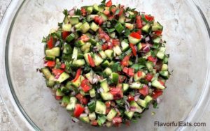 Middle Eastern Salad Shirazi