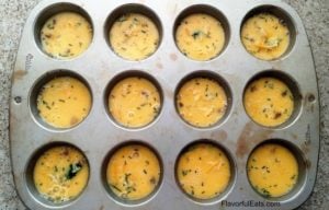 Spinach & Mushroom Muffin Pan Omelets