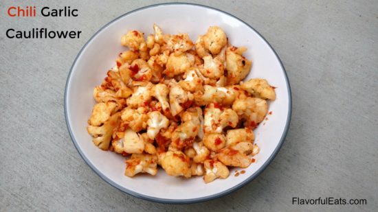 Chili Garlic Cauliflower