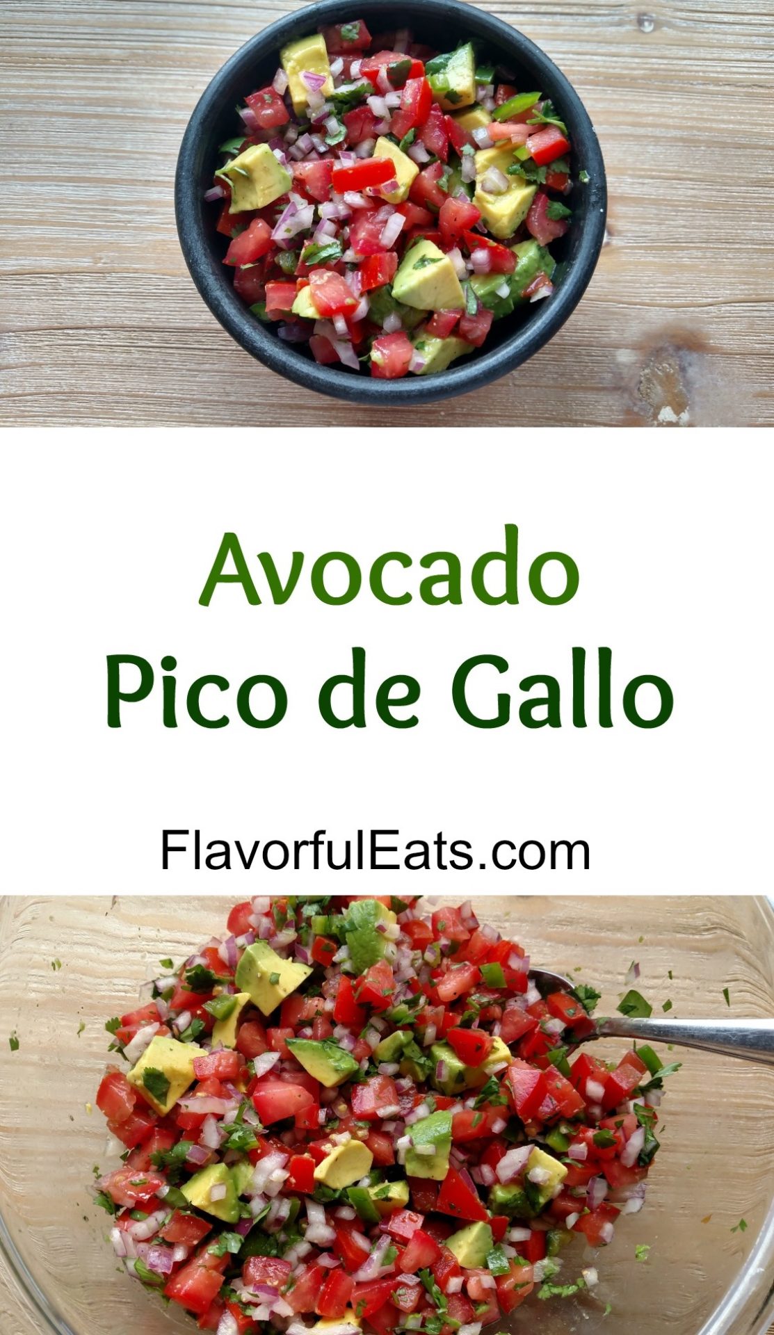 Avocado Pico de Gallo