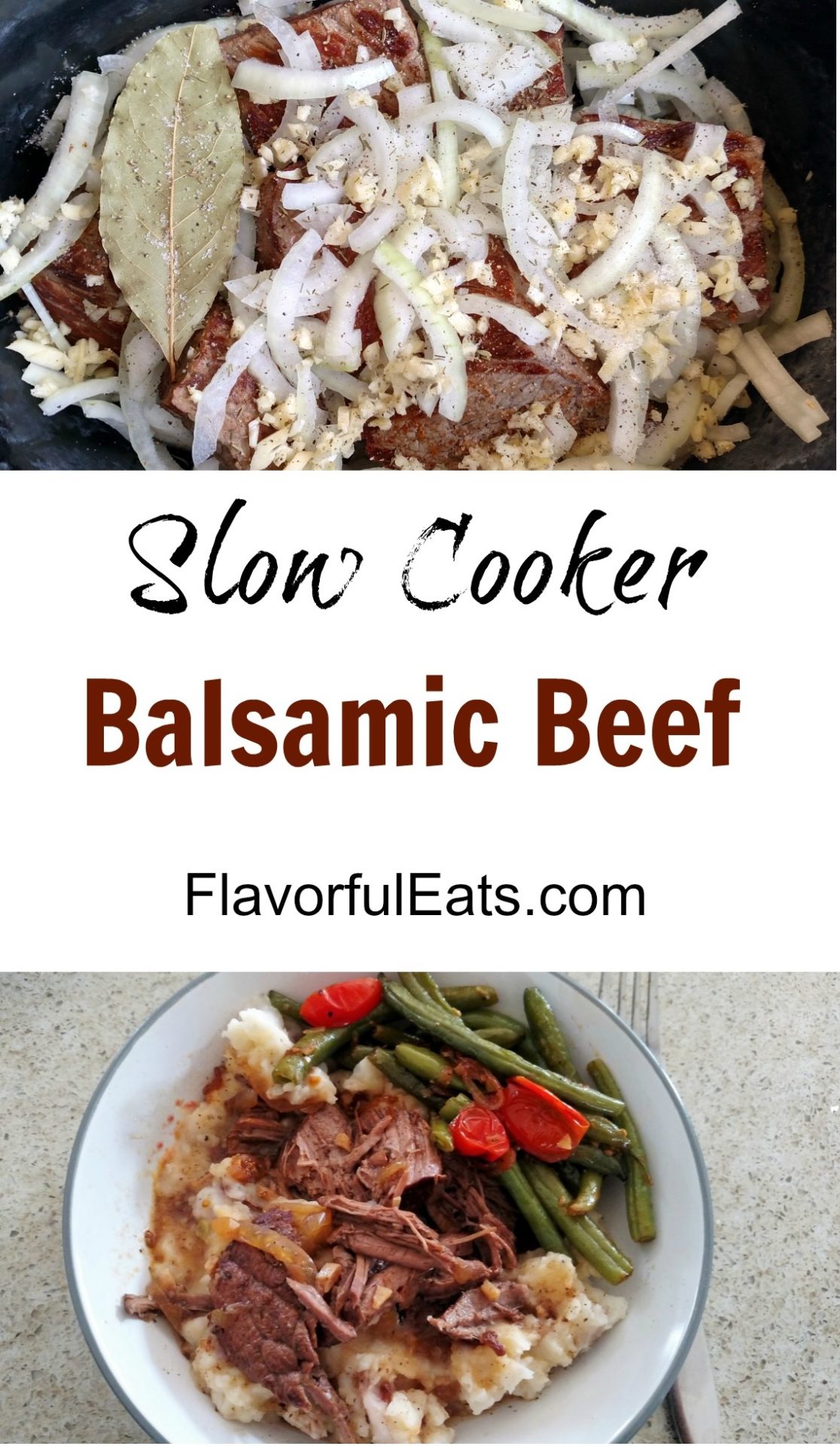 Slow Cooker Balsamic Beef