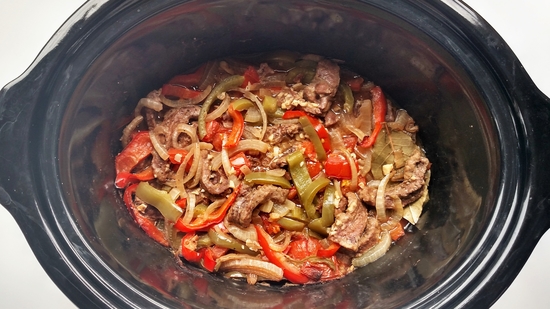 Slow Cooker Pepper Steak