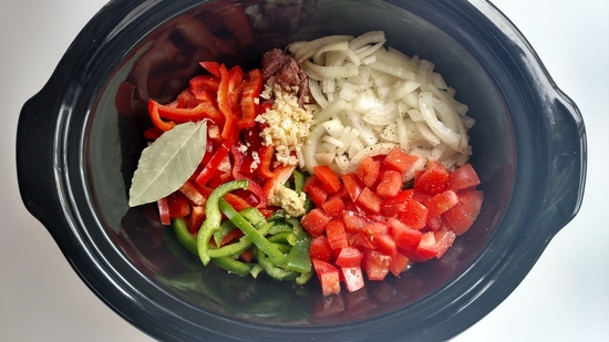 Slow Cooker Pepper Steak