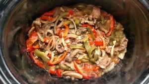 Slow Cooker Pepper Steak