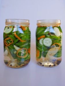 Habanero Garlic Pickles