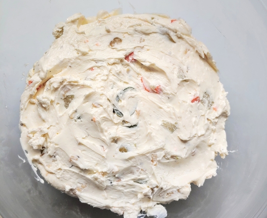 Giardiniera Vegetable Cream Cheese Spread