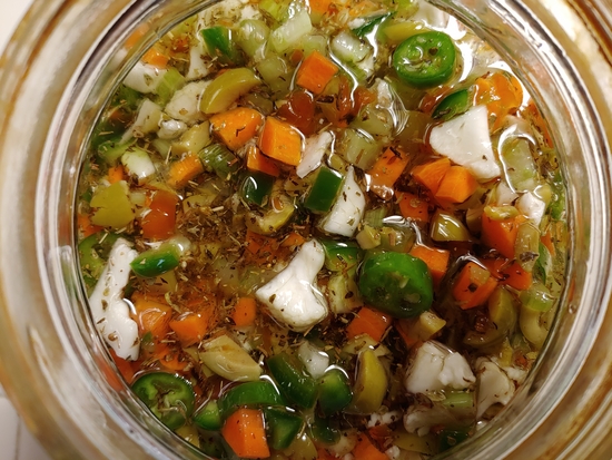 Chicago-Style Hot Giardiniera - Flavorful Eats