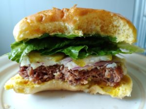 burger close-up