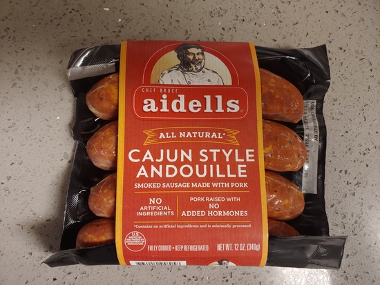 Aidells Cajun Style Andouille Sausage