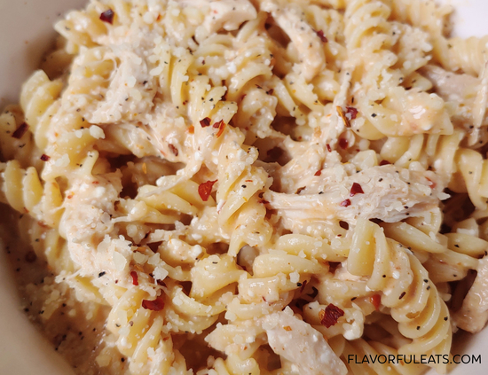 Slow Cooker Nando's Peri-Peri Chicken Pasta - Flavorful Eats