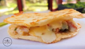Jalapeno Lime Shrimp Quesadilla