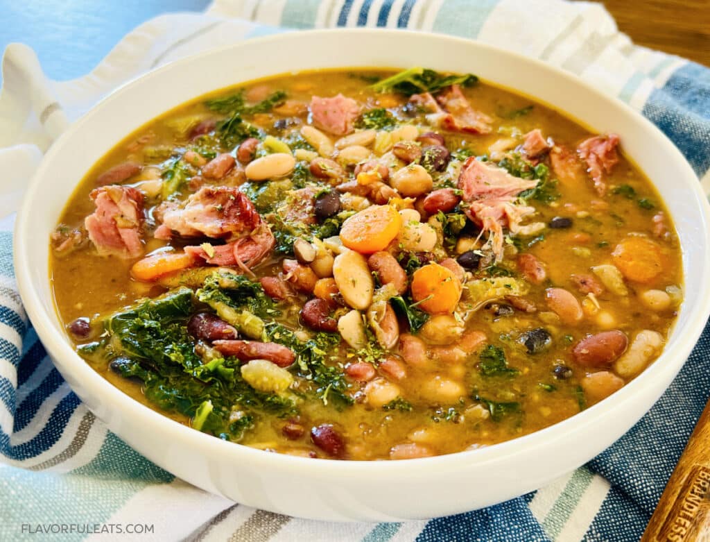 Slow Cooker 15 Bean Soup