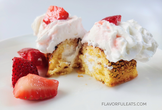 Torched Twinkie Strawberry Shortcake