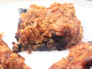 Slow Cooker Banana Pumpkin Oatmeal Bars