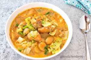 Bowl of Colcannon Soup