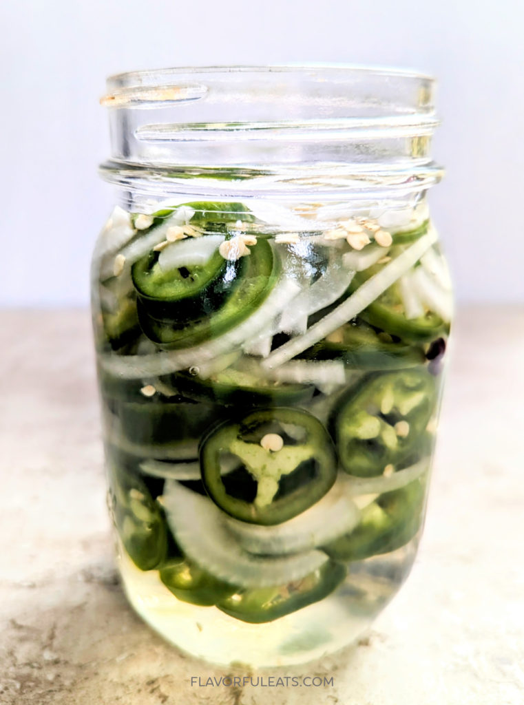 Pickled Jalapenos & Onions - Flavorful Eats