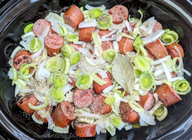 Slow Cooker Smoked Sausage & Cabbage Flavorful Eats