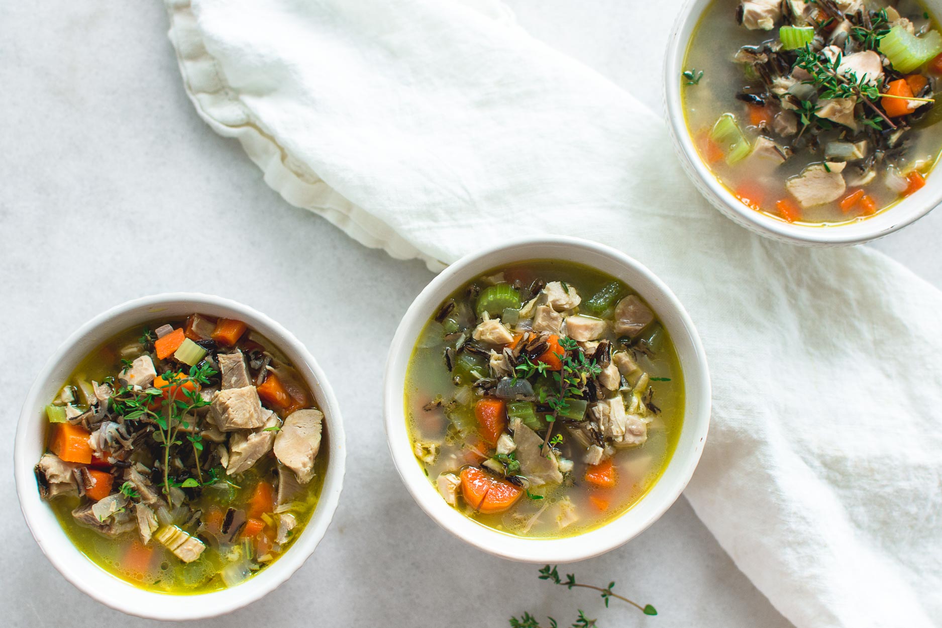 Turkey and Wild Rice Soup