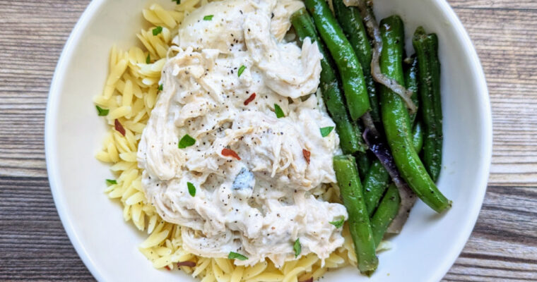 Slow Cooker Creamy Lemon Chicken