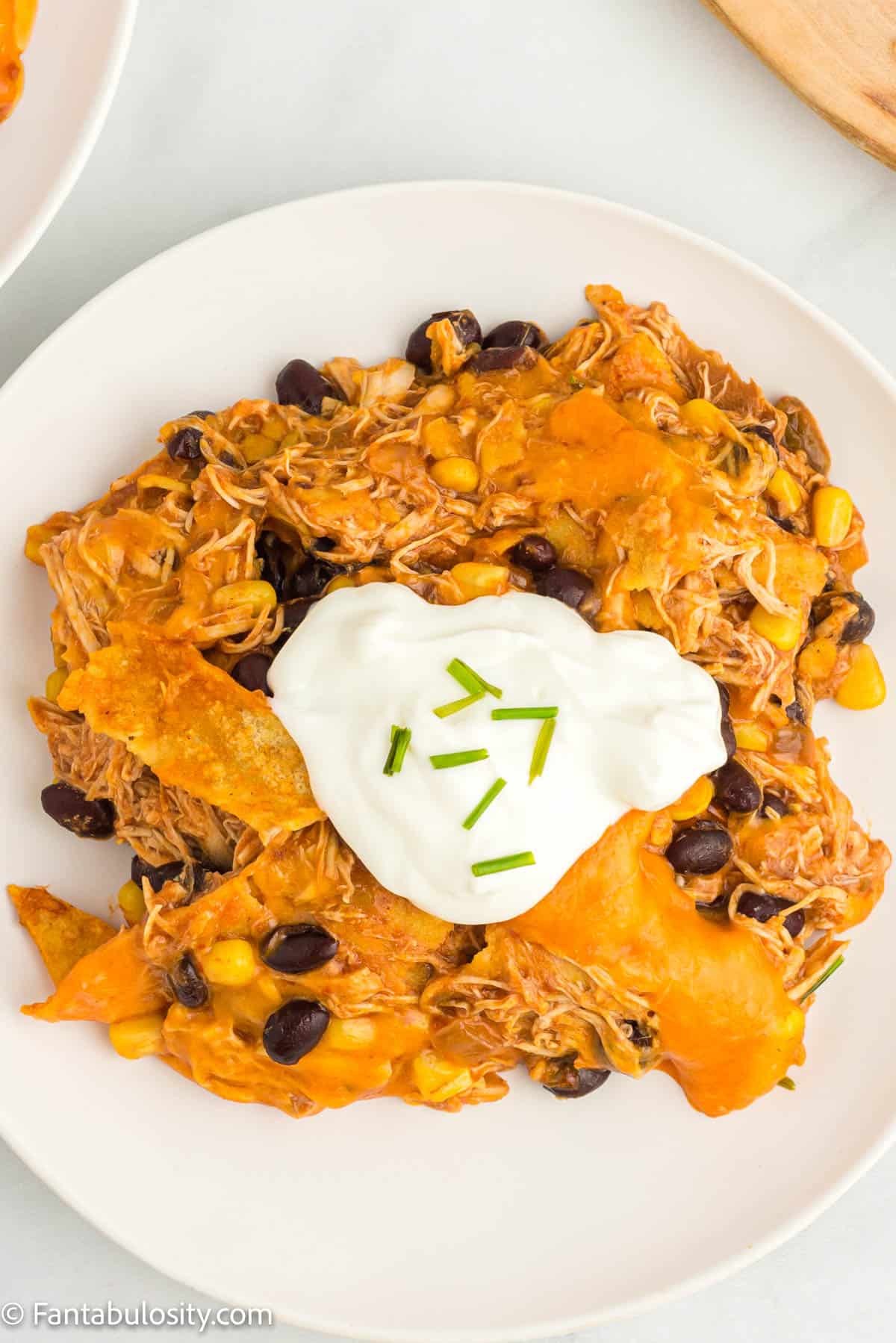 Crock Pot Chicken Enchiladas