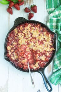 Strawberry Crumble