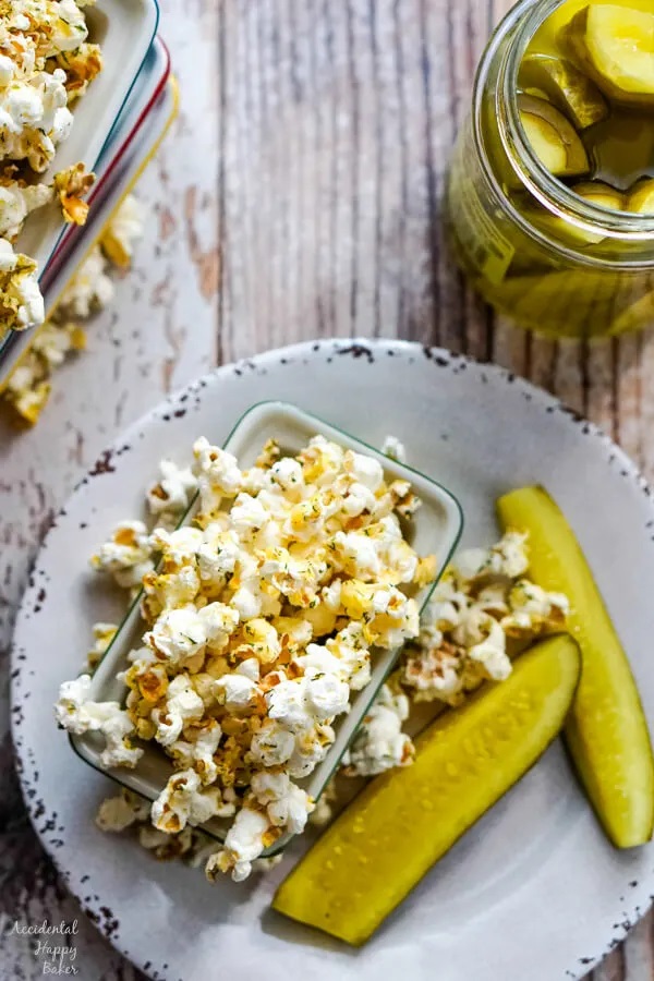 Dill Pickle Popcorn