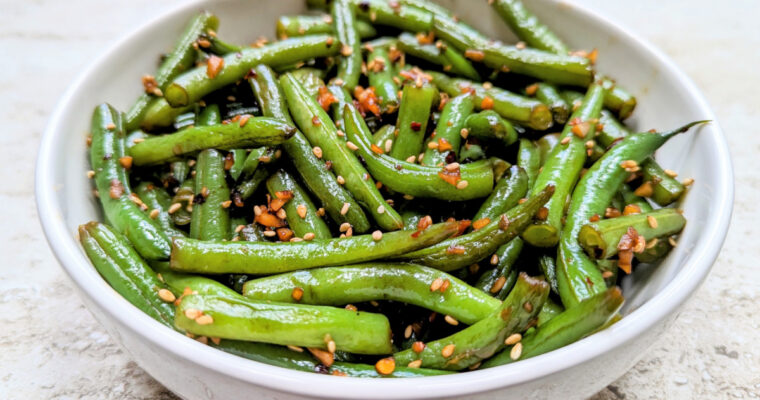 Garlic Sesame Green Beans