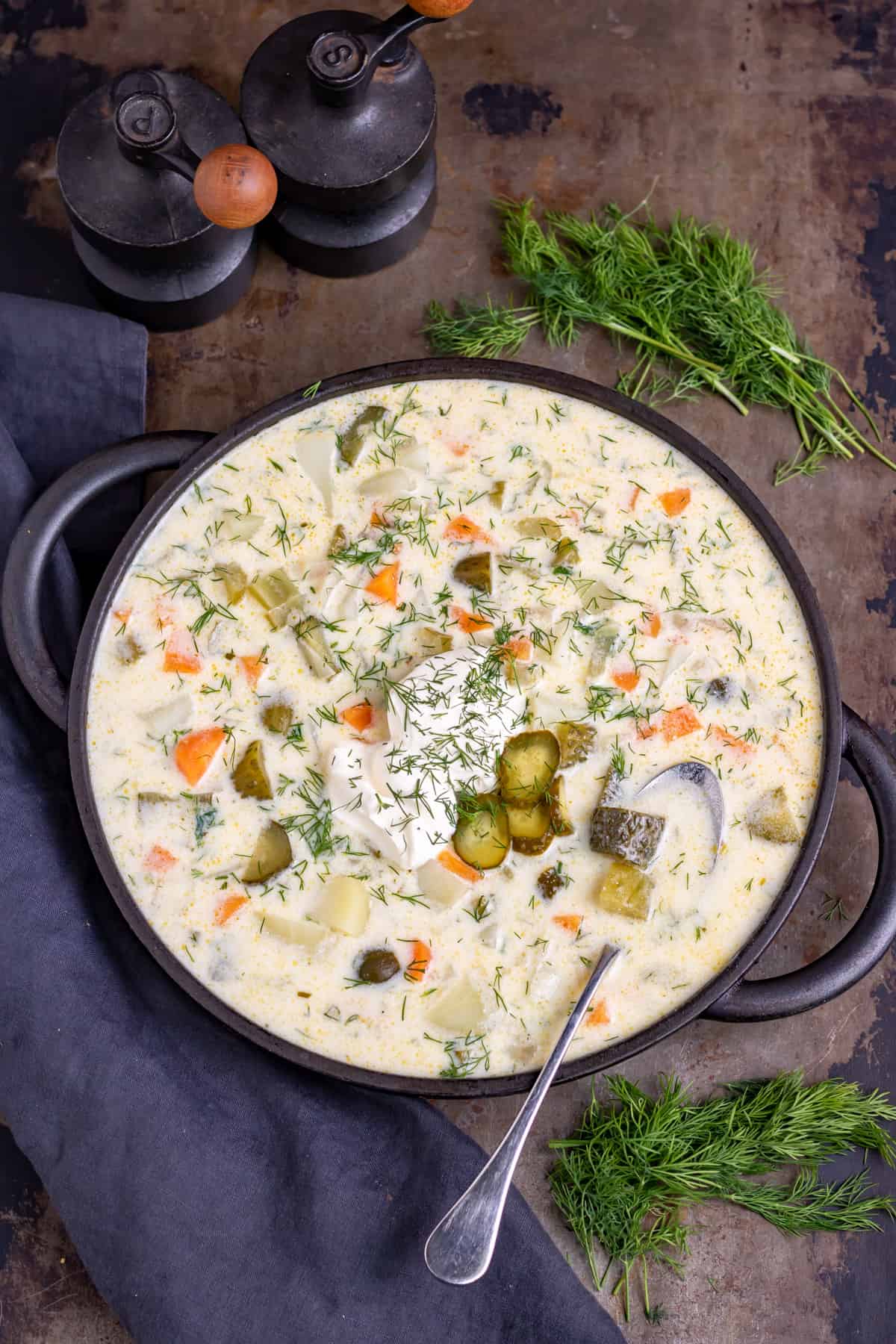 Dill Pickle Soup