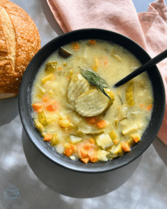 Slow Cooker Dill Pickle Soup