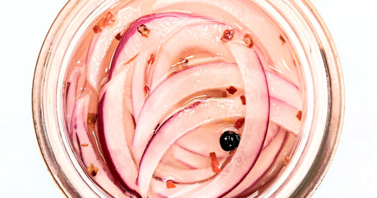 Spicy Pickled Red Onions