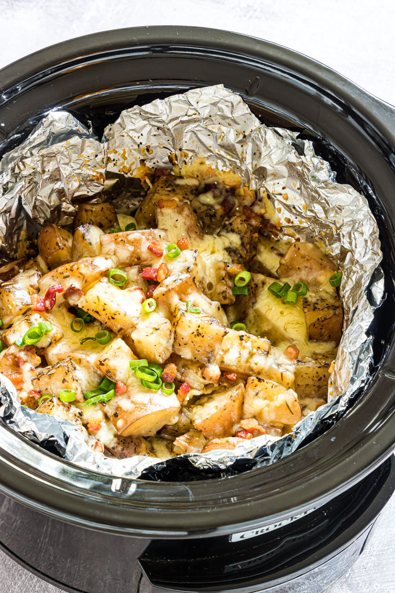 Crockpot Cheesy Potatoes