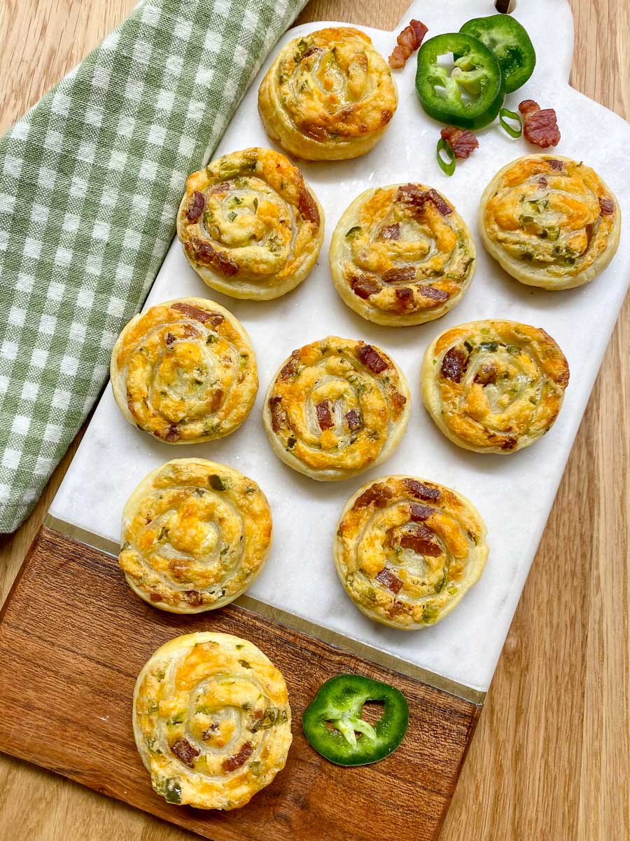 Jalapeno Popper Pinwheels