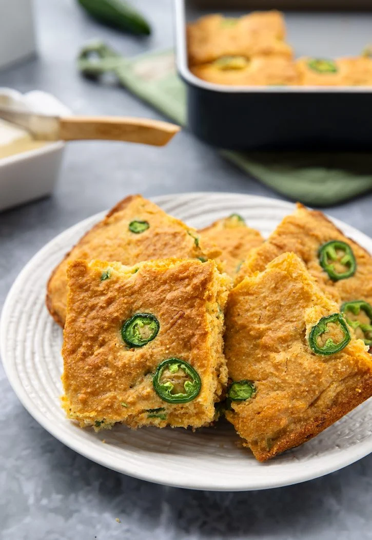 Vegan Jalapeno Cornbread