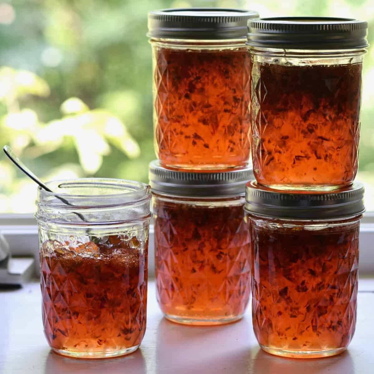 Freezer Jalapeno Pepper Jelly