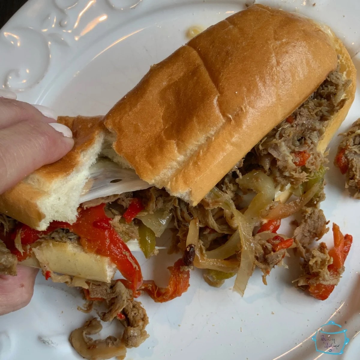 Slow Cooker Cheesesteaks