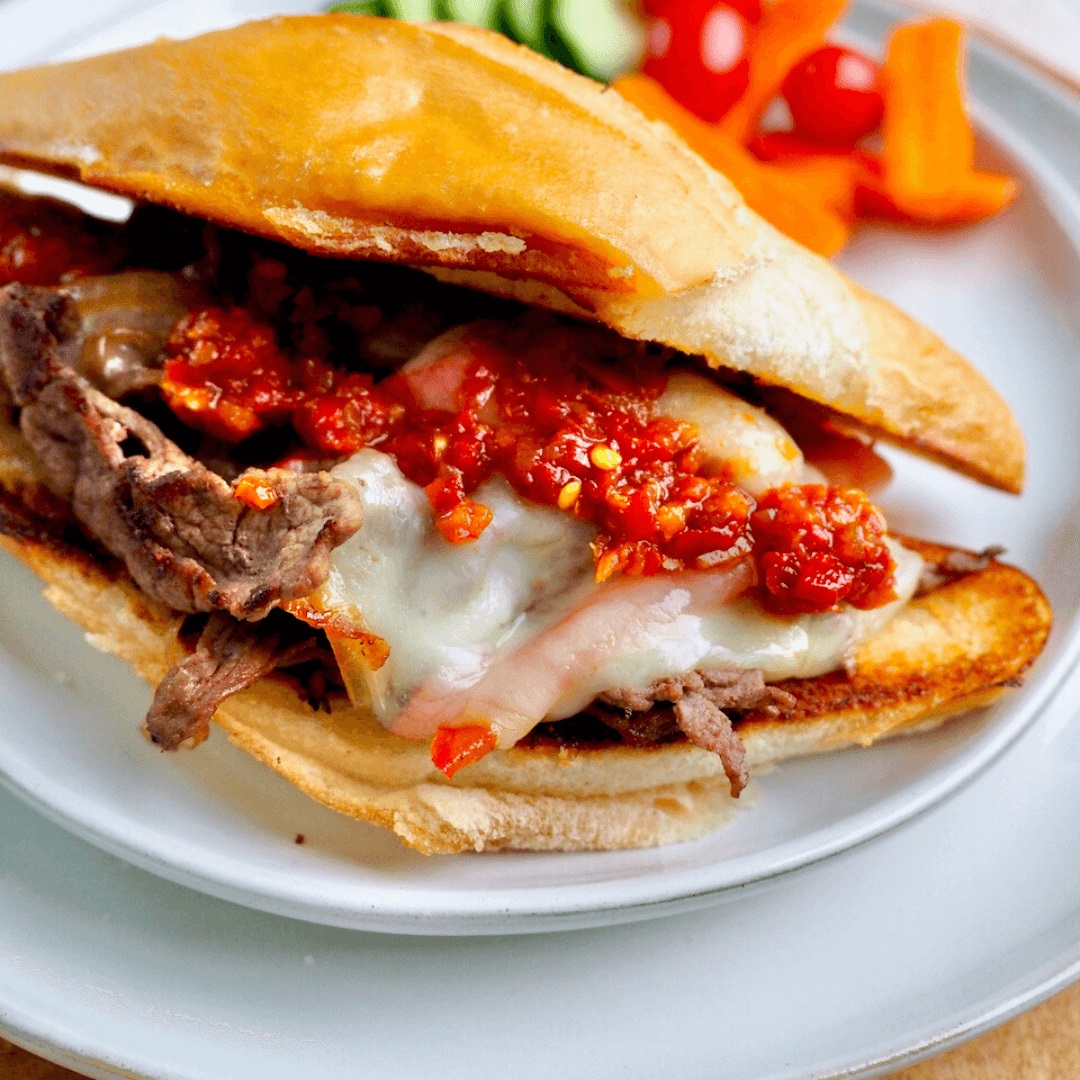 Steak Bomb Sandwich