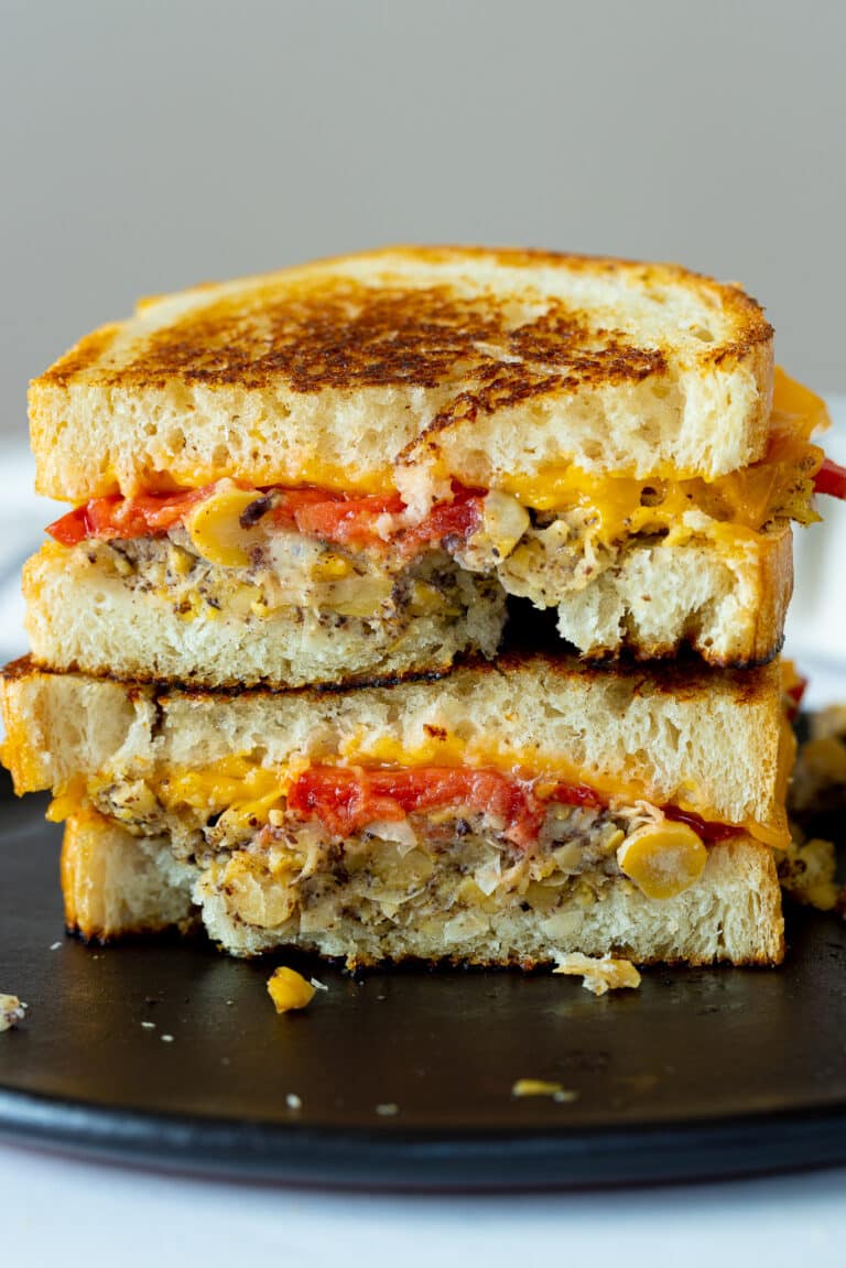 Vegan Tuna Melt Sandwiches