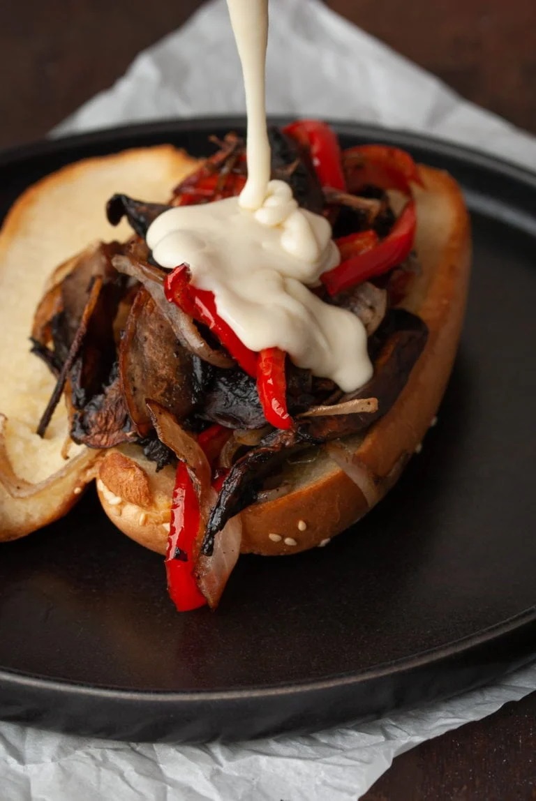 Vegetarian Philly Cheesesteak