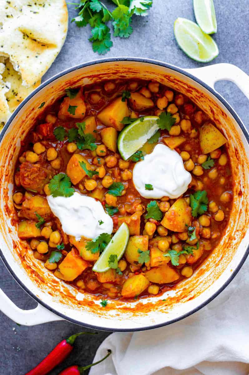 Chickpea and Potato Curry