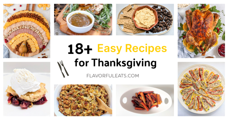 18+ Easy Recipes for Thanksgiving