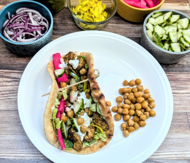 Sheet Pan Za’atar Chicken & Chickpeas