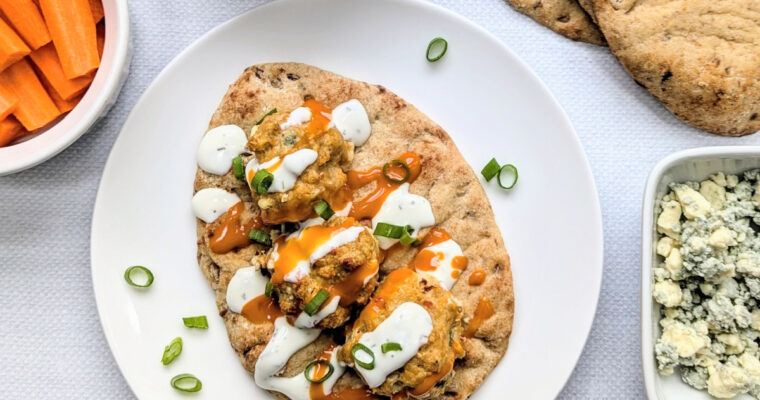 Baked Buffalo Chicken Meatballs