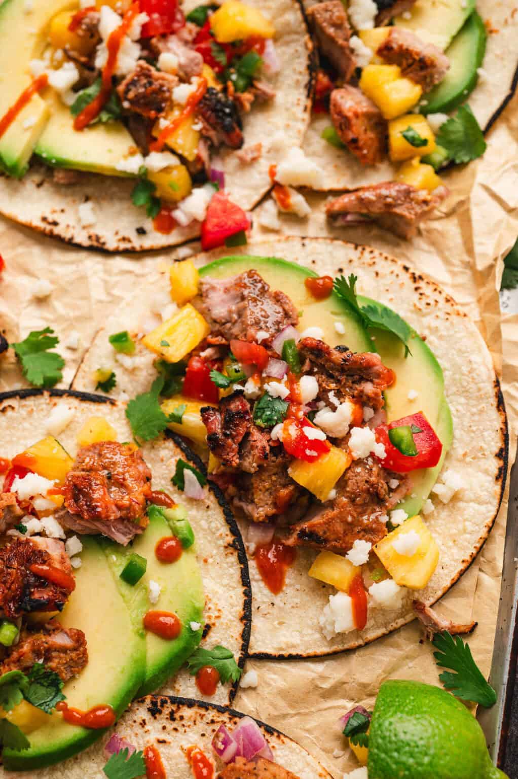 Pork Pineapple Tacos